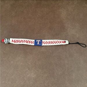 Texas Rangers Baseball Bracelet